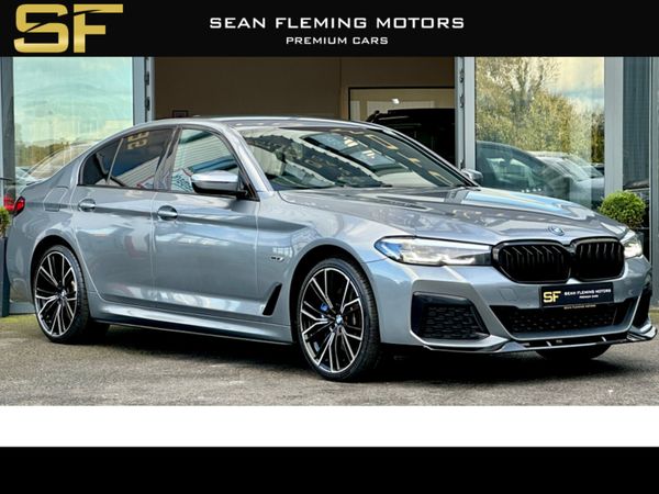 BMW 5-Series Saloon, Petrol Plug-in Hybrid, 2022, Grey