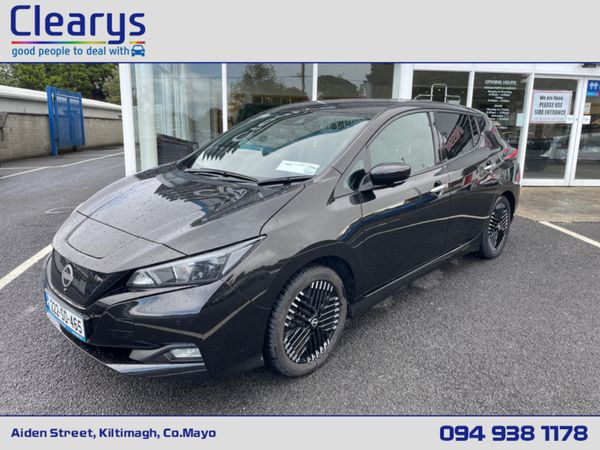Nissan Leaf Hatchback, Electric, 2022, Black