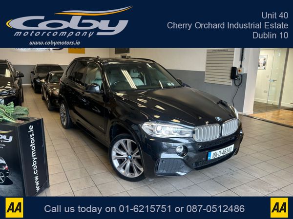 BMW X5 Estate, Petrol Plug-in Hybrid, 2016, Black