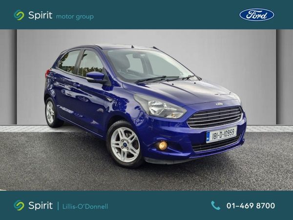 Ford KA Hatchback, Petrol, 2018, Blue