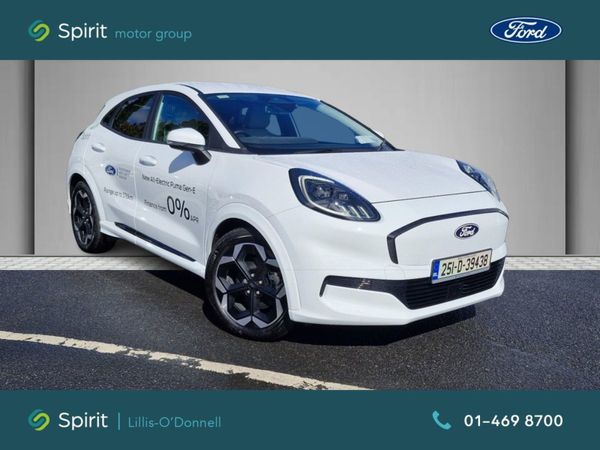 Ford Puma MPV, Electric, 2025, White