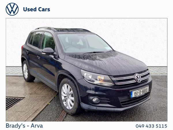 Volkswagen Tiguan SUV, Diesel, 2015, Black