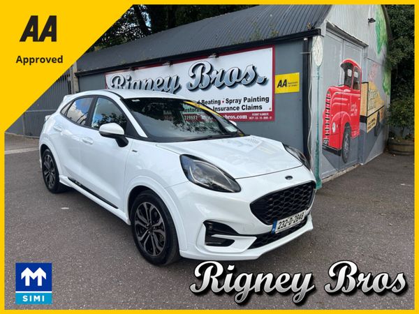 Ford Puma MPV, Petrol Hybrid, 2023, White