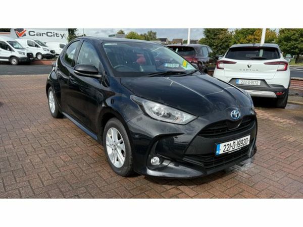 Toyota Yaris Hatchback, Petrol Hybrid, 2022, Black