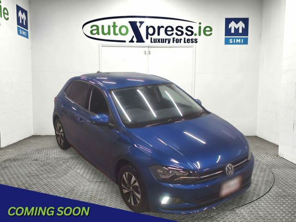 Volkswagen Polo Hatchback, Petrol, 2018, Blue