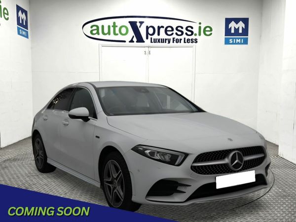 Mercedes-Benz A-Class Saloon, Petrol Plug-in Hybrid, 2021, White