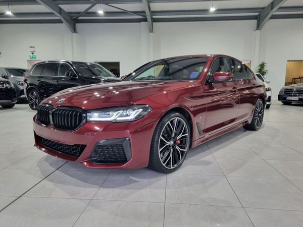 BMW 5-Series Saloon, Diesel, 2023, Red
