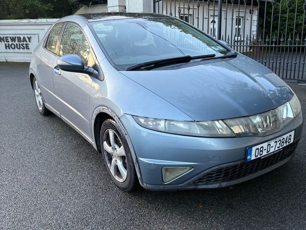 Honda Civic Hatchback, Petrol, 2008, Blue