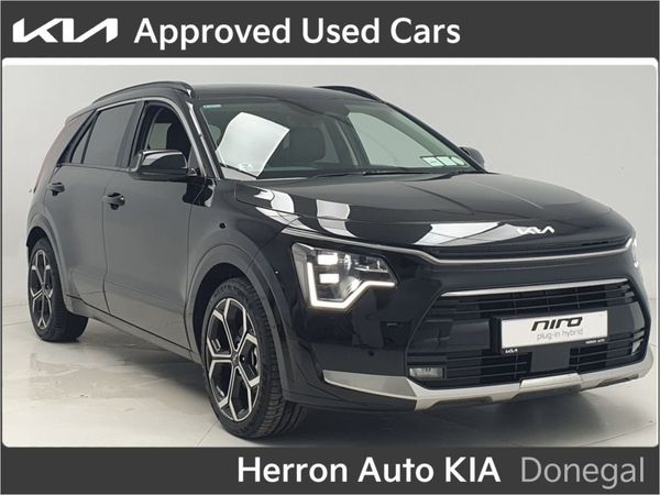 Kia Niro Hatchback, Petrol Plug-in Hybrid, 2025, Black