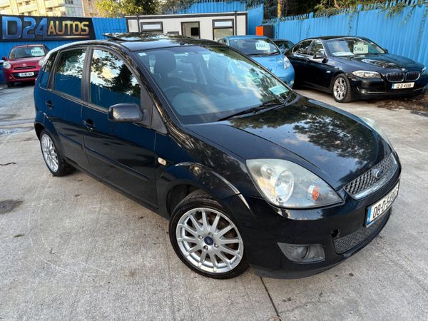 Ford Fiesta Hatchback, Petrol, 2008, Black