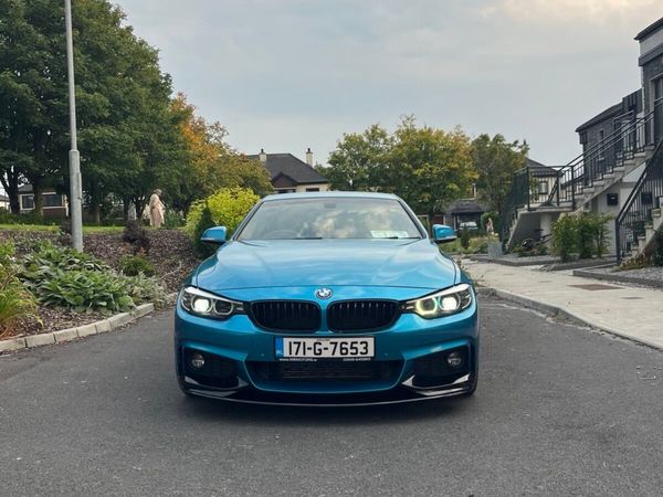 BMW 4-Series Coupe, Diesel, 2017, Blue