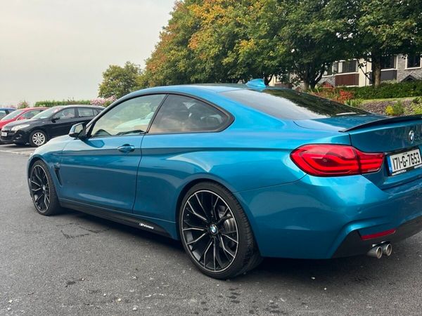 BMW 4-Series Coupe, Diesel, 2017, Blue