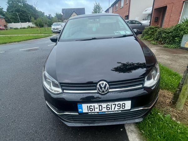 Volkswagen Polo Hatchback, Petrol, 2016, Black