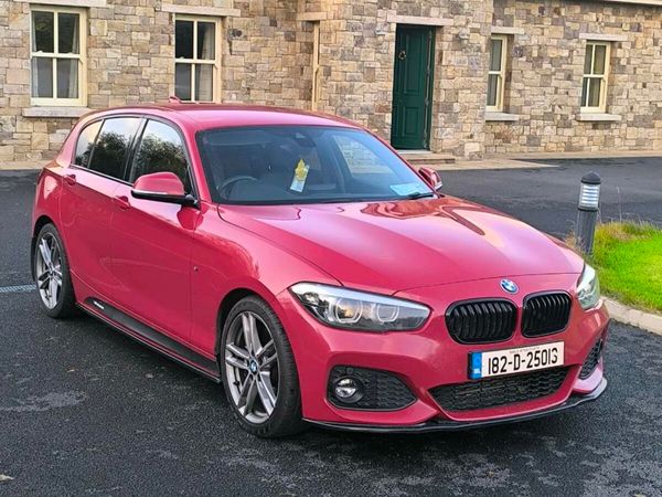 BMW 1-Series Hatchback, Diesel, 2018, Red