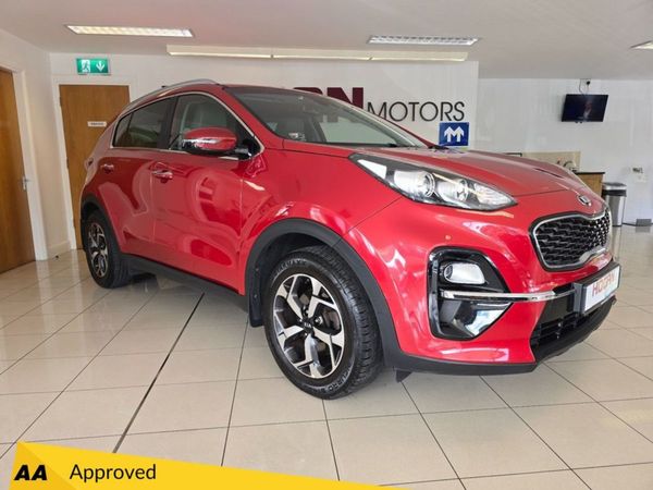Kia Sportage MPV, Diesel, 2019, Red