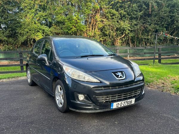 Peugeot 207 Hatchback, Diesel, 2012, Black