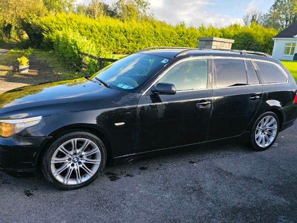 BMW 5-Series Estate, Diesel, 2007, Black