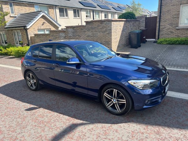 BMW 1-Series Hatchback, Diesel, 2017, Blue