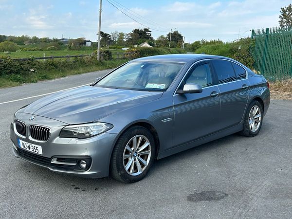 BMW 5-Series Saloon, Diesel, 2014, Grey
