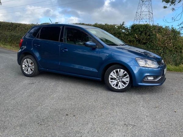 Volkswagen Polo Hatchback, Diesel, 2015, Blue