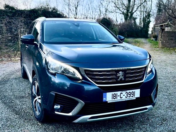 Peugeot 5008 MPV, Petrol, 2018, Blue