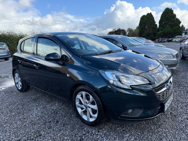 Opel Corsa Hatchback, Petrol, 2015, Green
