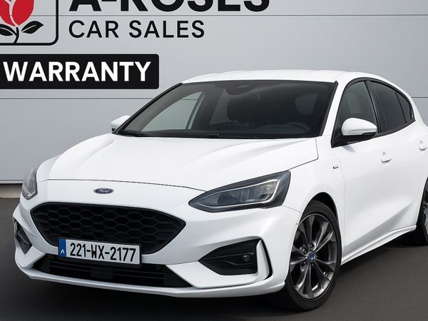 Ford Focus Hatchback, Petrol, 2022, White