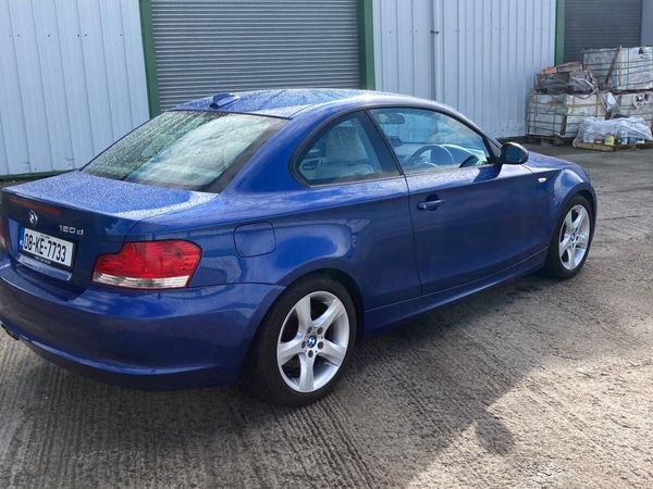 BMW 1-Series Coupe, Diesel, 2008, Blue