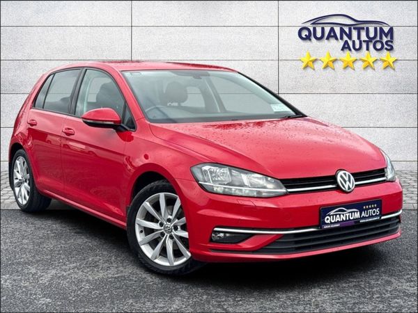 Volkswagen Golf Hatchback, Diesel, 2017, Red