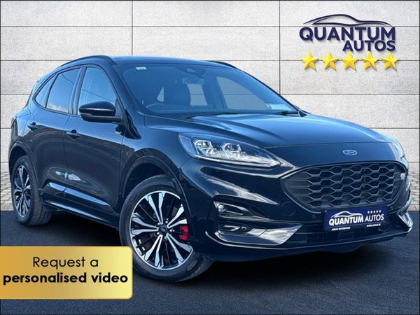 Ford Kuga SUV, Petrol Plug-in Hybrid, 2023, Black