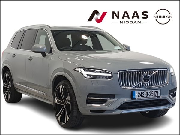 Volvo XC90 Estate, Petrol Plug-in Hybrid, 2024, Grey