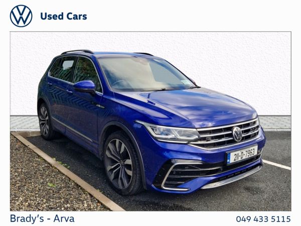 Volkswagen Tiguan SUV, Diesel, 2021, Blue