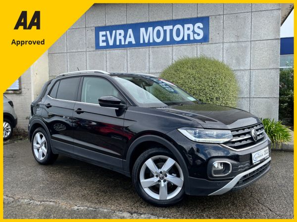 Volkswagen T-Cross SUV, Petrol, 2022, Black