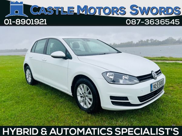 Volkswagen Golf Hatchback, Petrol, 2014, White