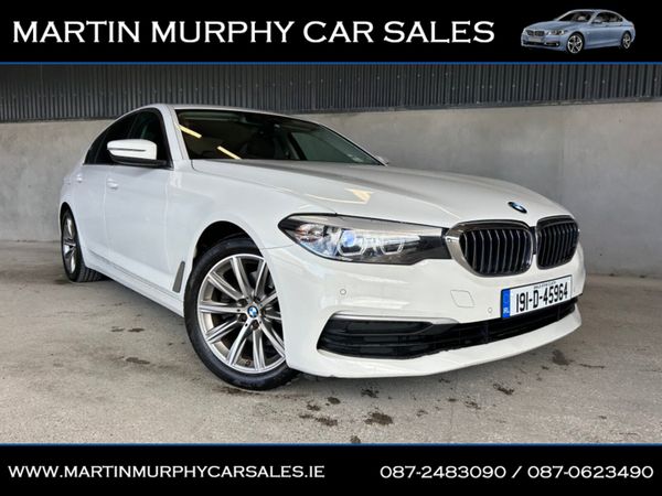 BMW 5-Series Saloon, Diesel, 2019, White