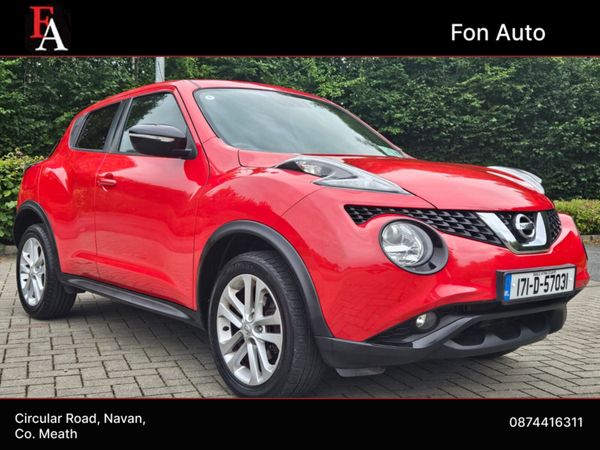 Nissan Juke Hatchback, Petrol, 2017, Red