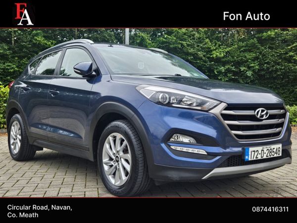 Hyundai Tucson SUV, Diesel, 2017, Blue