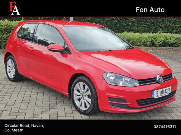Volkswagen Golf Hatchback, Petrol, 2013, Red