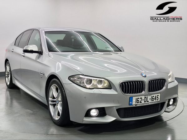 BMW 5-Series Saloon, Diesel, 2016, Silver