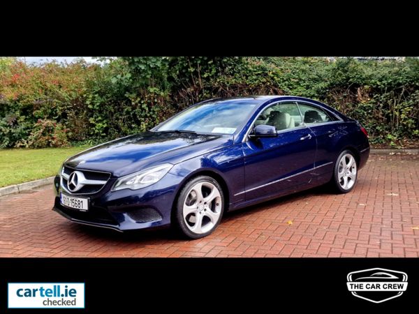 Mercedes-Benz E-Class Coupe, Diesel, 2016, Blue