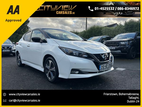 Nissan Leaf Hatchback, Electric, 2021, White