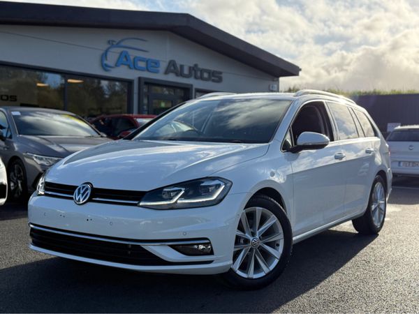 Volkswagen Golf Estate, Diesel, 2019, White