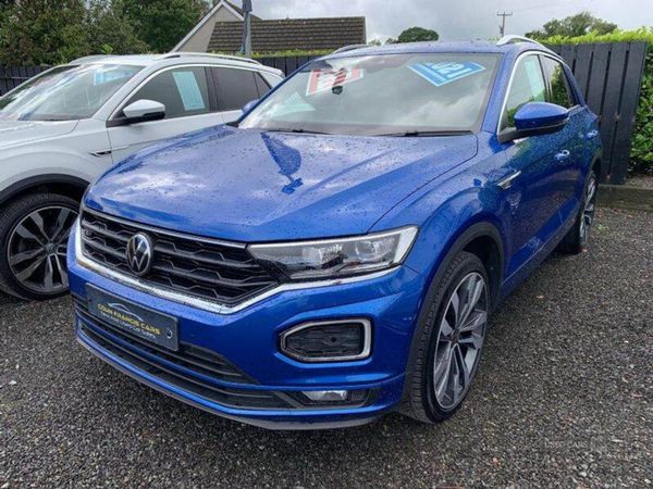 Volkswagen T-Roc , Diesel, 2021, Blue