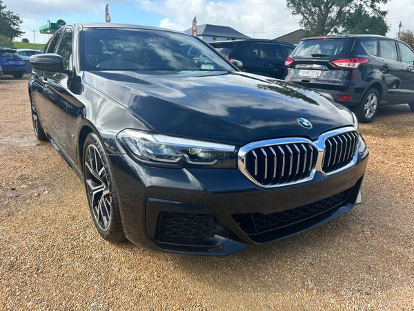 BMW 5-Series Saloon, Diesel Hybrid, 2022, Black