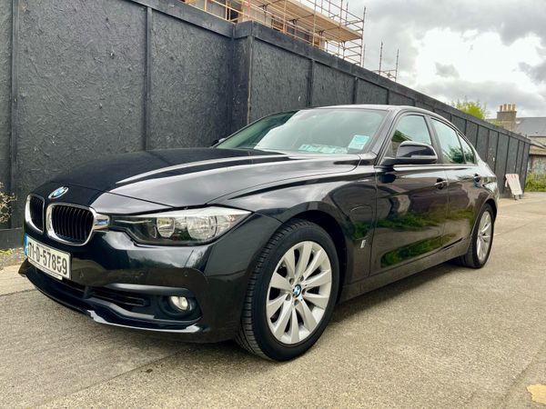 BMW 3-Series Saloon, Petrol Plug-in Hybrid, 2017, Black