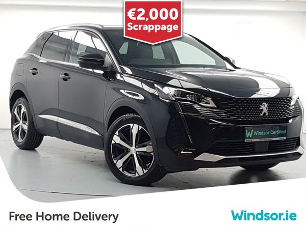 Peugeot 3008 MPV, Petrol, 2021, Black