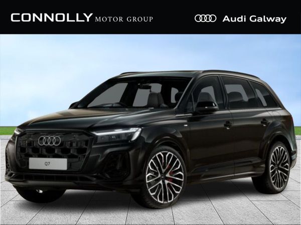 Audi Q7 SUV, Petrol Plug-in Hybrid, 2025, Black