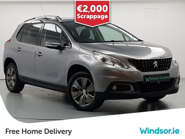 Peugeot 2008 Estate, Petrol, 2017, Grey