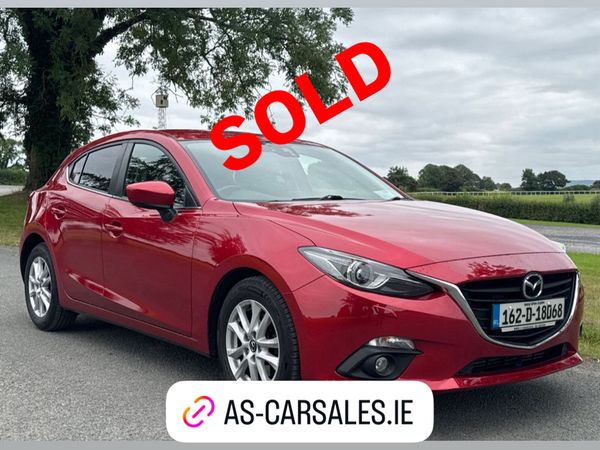 Mazda Mazda3 Hatchback, Diesel, 2016, Red