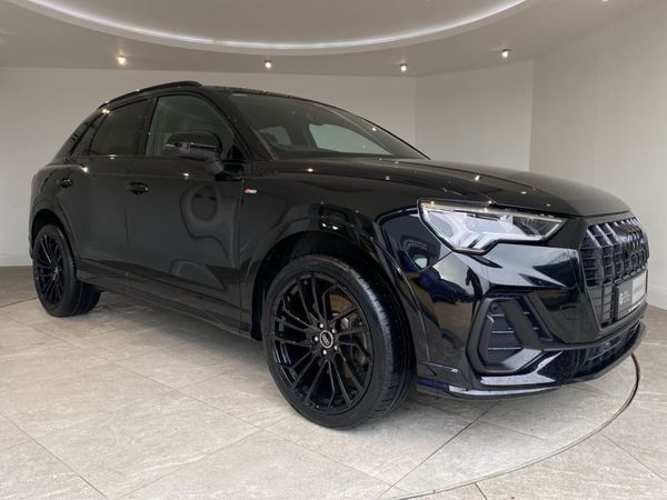 Audi Q3 SUV, Petrol Hybrid, 2024, Black